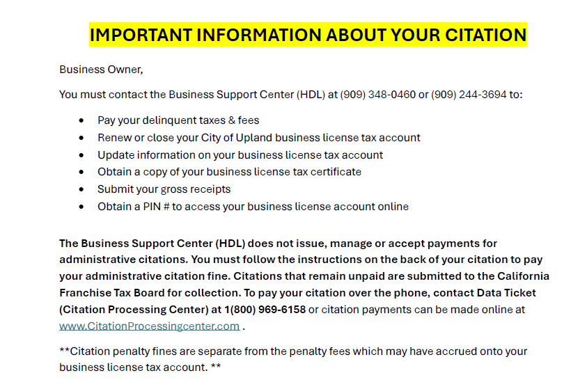 ADMIN CITE INSERT NW